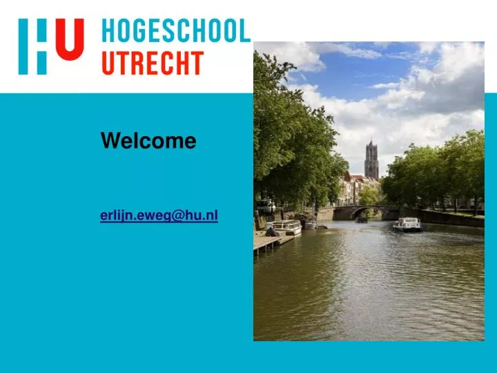 welcome erlijn eweg@hu nl