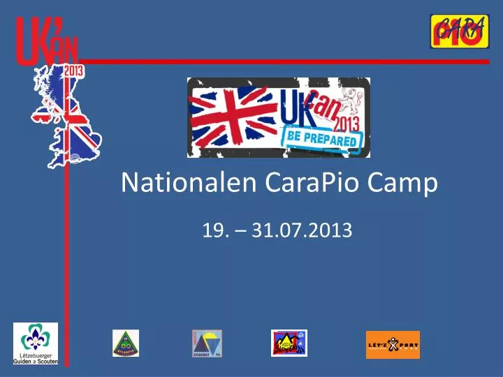 nationalen carapio camp