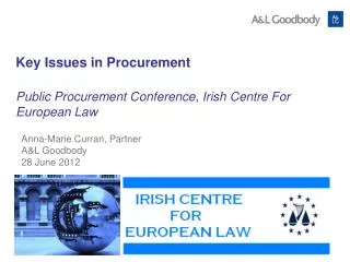 Key Issues in Procurement