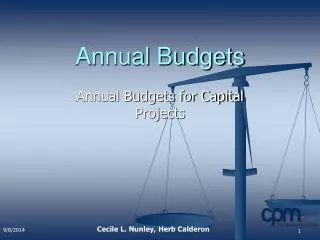 Annual Budgets