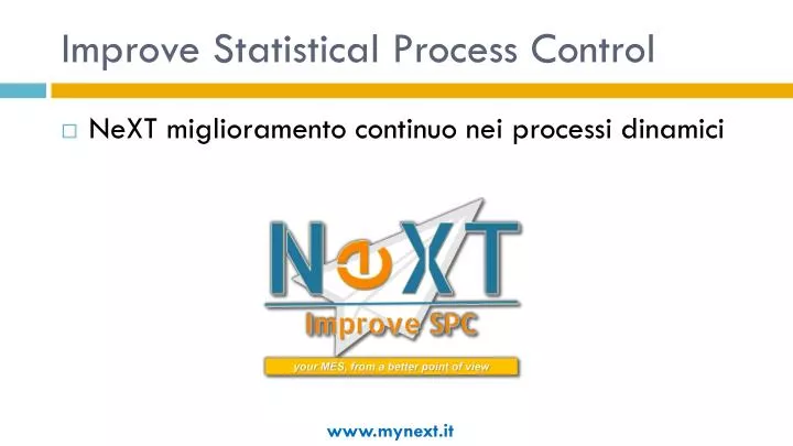 improve statistical process control
