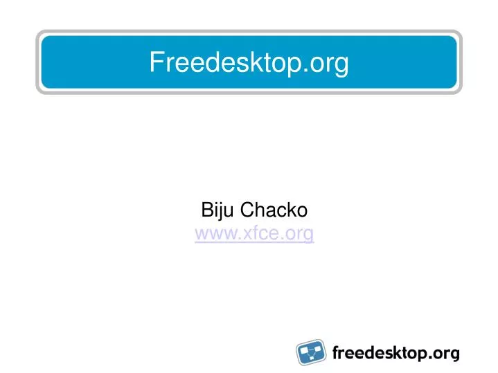 biju chacko www xfce org