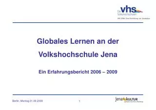 globales lernen an der volkshochschule jena ein erfahrungsbericht 2006 2009
