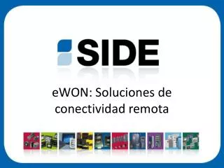 ewon soluciones de conectividad remota