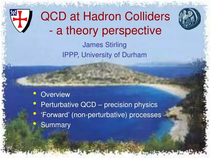 qcd at hadron colliders a theory perspective