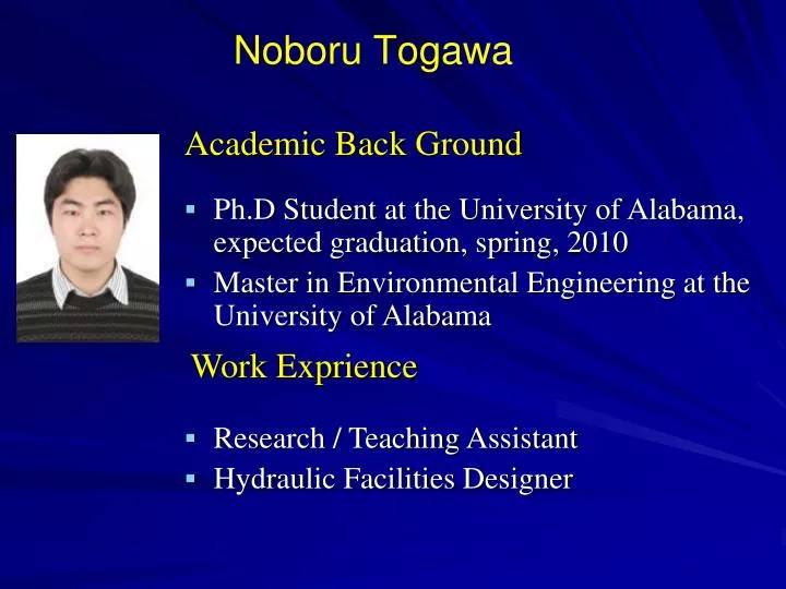 noboru togawa