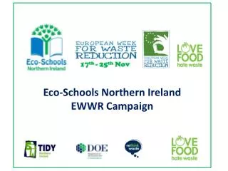 Eco-Schools Northern Ireland EWWR Campaign