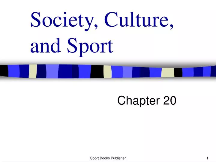 society culture and sport