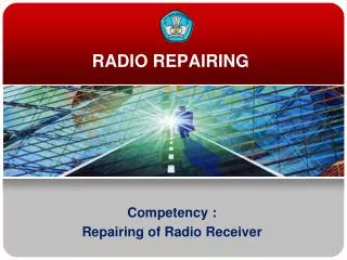 RADIO REPAIRING