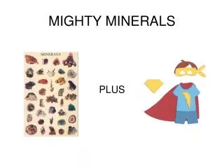 MIGHTY MINERALS