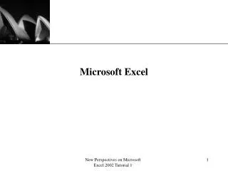 Microsoft Excel