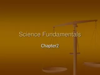 Science Fundamentals