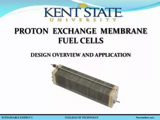 PROTON EXCHANGE MEMBRANE FUEL CELLS DESIGN OVERVIEW AND APPLICATION