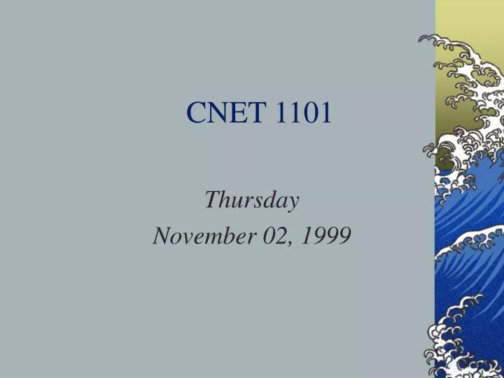 cnet 1101