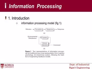 Information Processing