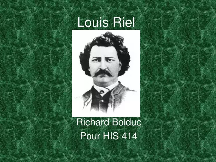 louis riel