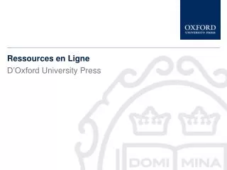 ressources en ligne