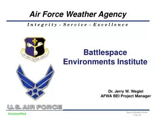 Battlespace Environments Institute