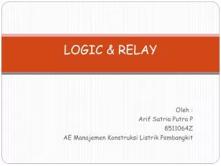 logic relay