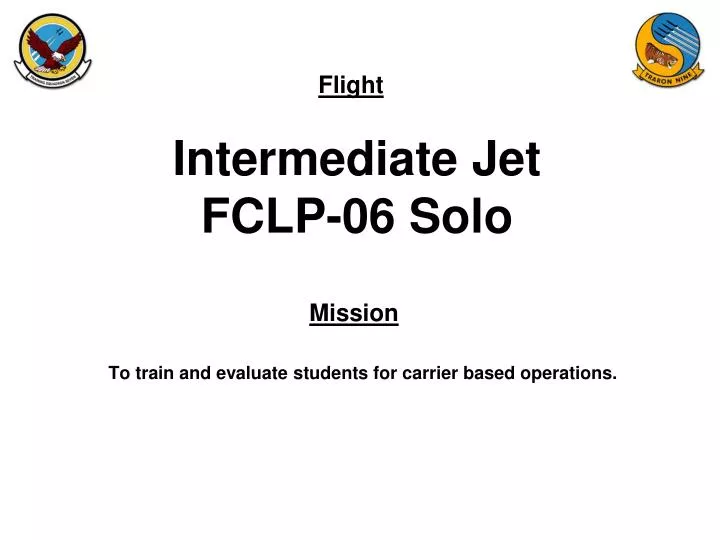 intermediate jet fclp 06 solo