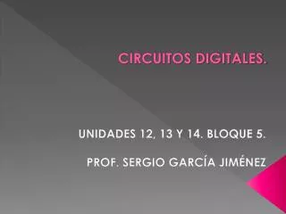circuitos digitales