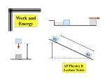 Work and Energy - slide 1
