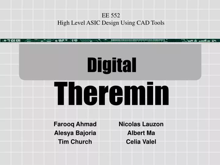 digital theremin