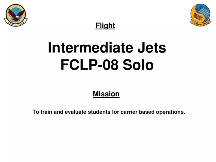 intermediate jets fclp 08 solo