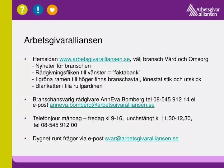 arbetsgivaralliansen