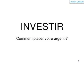 investir