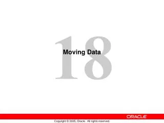 Moving Data