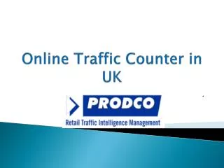 Online Traffic Counter in UK - www.prodcotech.com