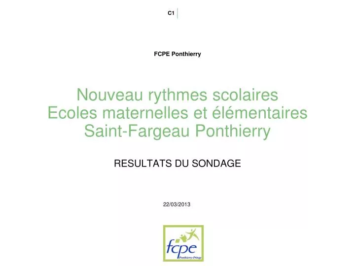 fcpe ponthierry