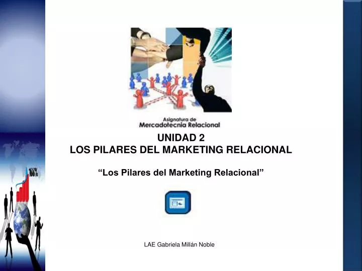 unidad 2 los pilares del marketing relacional