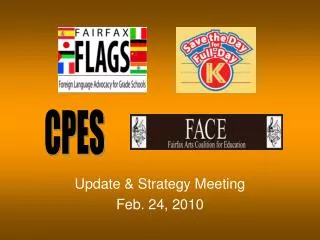 Update &amp; Strategy Meeting Feb. 24, 2010