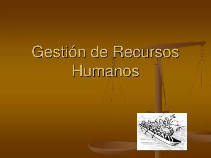 gesti n de recursos humanos