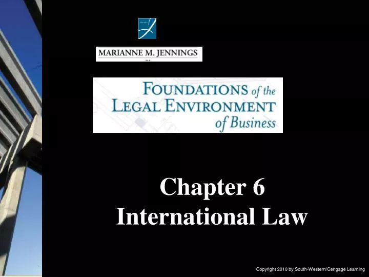 chapter 6 international law
