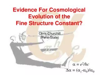 Evidence For Cosmological Evolution of the Fine Structure Constant?