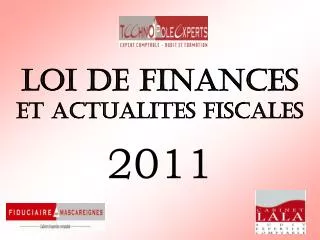 loi de finances et actualites fiscales