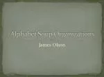 Alphabet Soup Organizations - slide 1