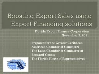 Boosting Export Sales using Export Financing solutions
