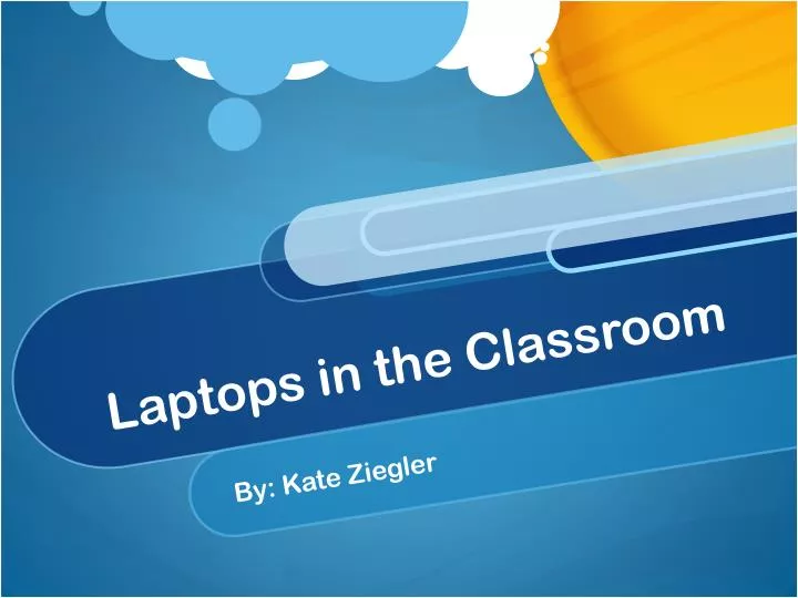 laptops in the classroom