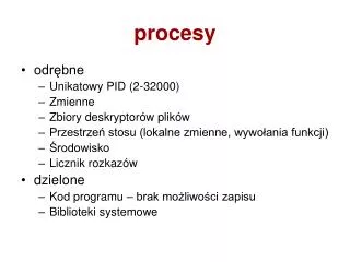 procesy