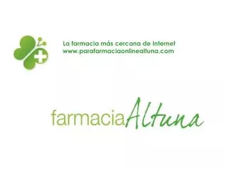 Parafarmacia Altuna, productos de salud, belleza y dietética