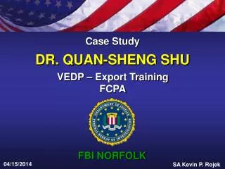 DR. QUAN-SHENG SHU