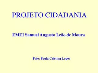 projeto cidadania