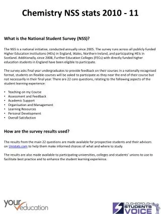 What is the National Student Survey (NSS )?