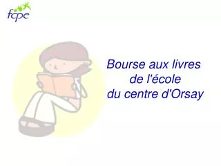 bourse aux livres de l cole du centre d orsay