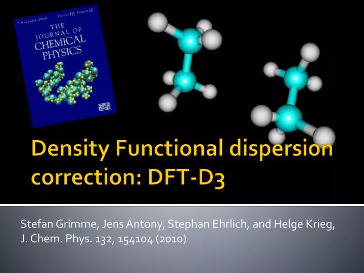 stefan grimme jens antony stephan ehrlich and helge krieg j chem phys 132 154104 2010