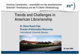trends and challenges in american librarianship